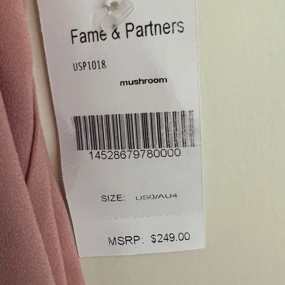 NWT Frame & Partners Full Length Formal Dress - Picture 4 of 6